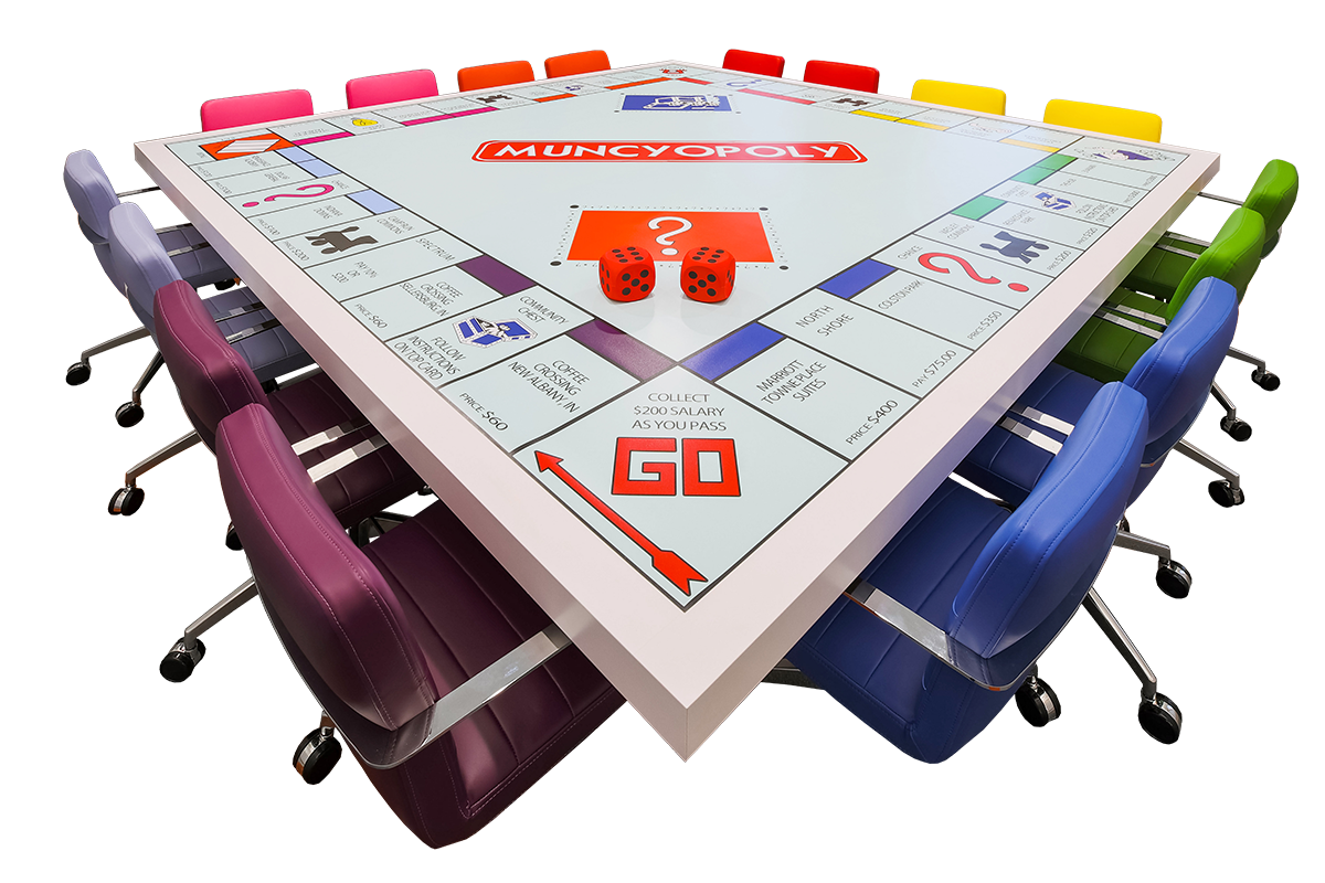 arc muncyopoly board arc muncyopoly monopoly board jeffersonville indiana