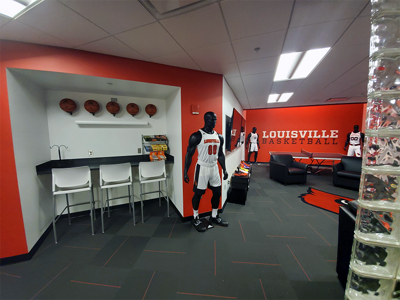 Louisville Cardinals College Locker Room Collection by Sports Coverage 